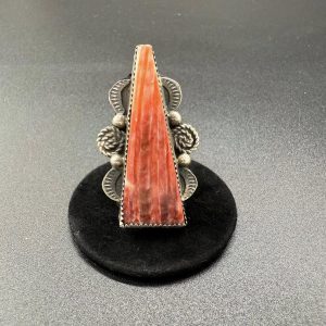 Navajo Handmade Spiny Red Oyster Adjustable Size
