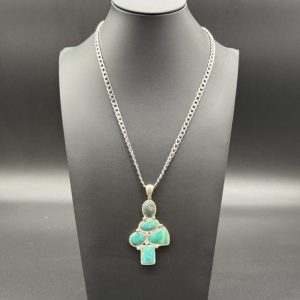 Mixed Turquoise Pendant