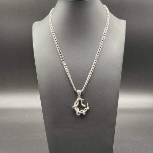 Snake Turquoise Pendant